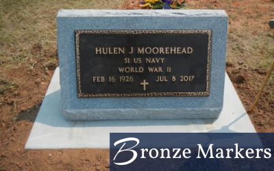 view our bronze markers